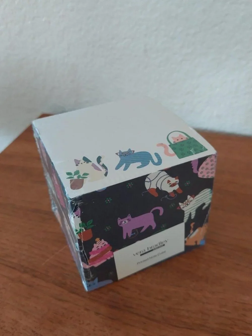 Vera Bradley Printed Note Cube with cats herding cats #verabradley #notebook Mu